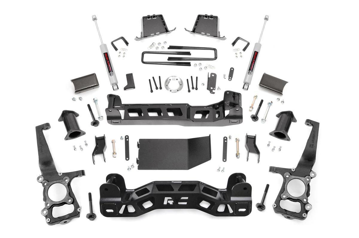 Ford F-150 Suspension Lift Kit - Rough Country - 6 Inch - 2014